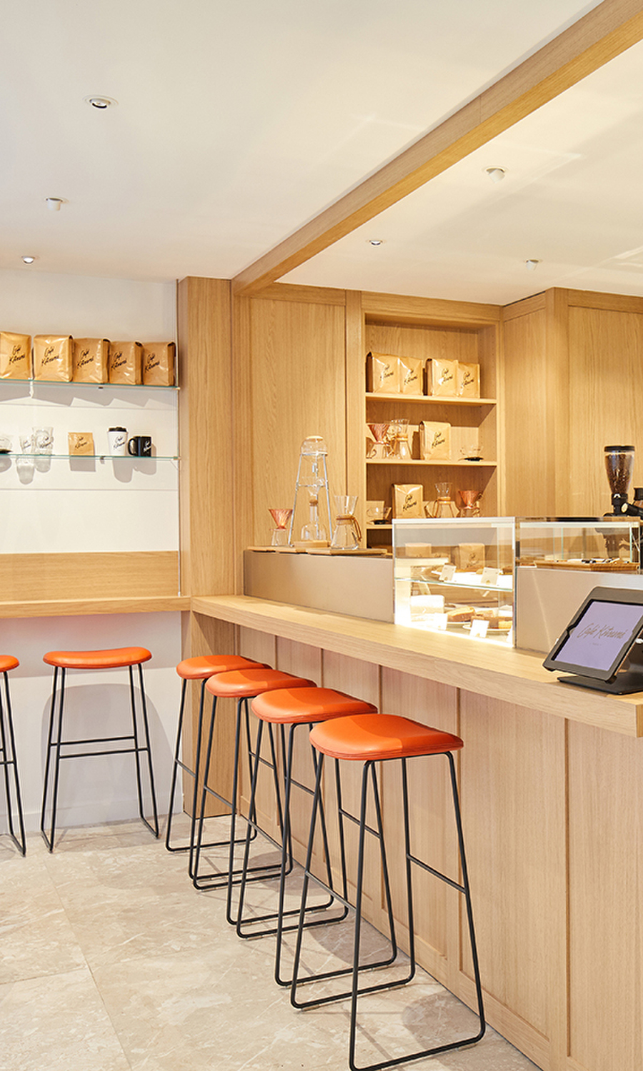 CAFE KITSUNE VERTEBOIS project by Maison Kitsuné | Cappellini